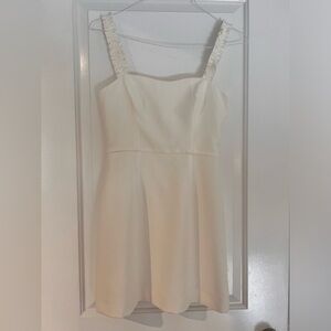 French Connection Whisper Ruffle Sweetheart Dress